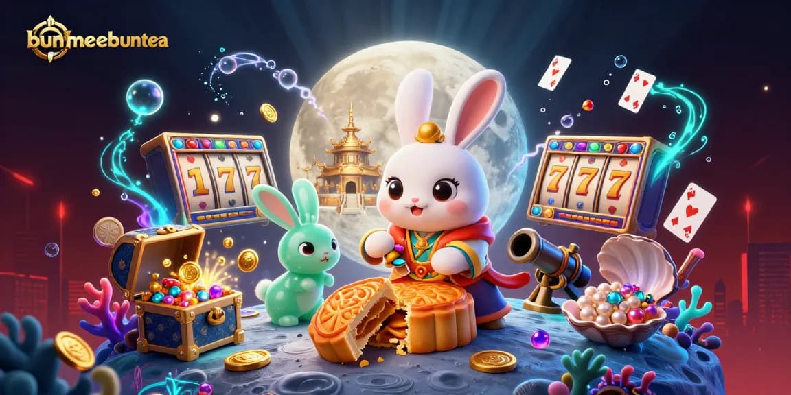 bunmeebuntea memperlihatkan kelinci bulan beraksi di kasino online, mengeksplorasi slot yang memikat dengan kemewahan dan keajaiban
