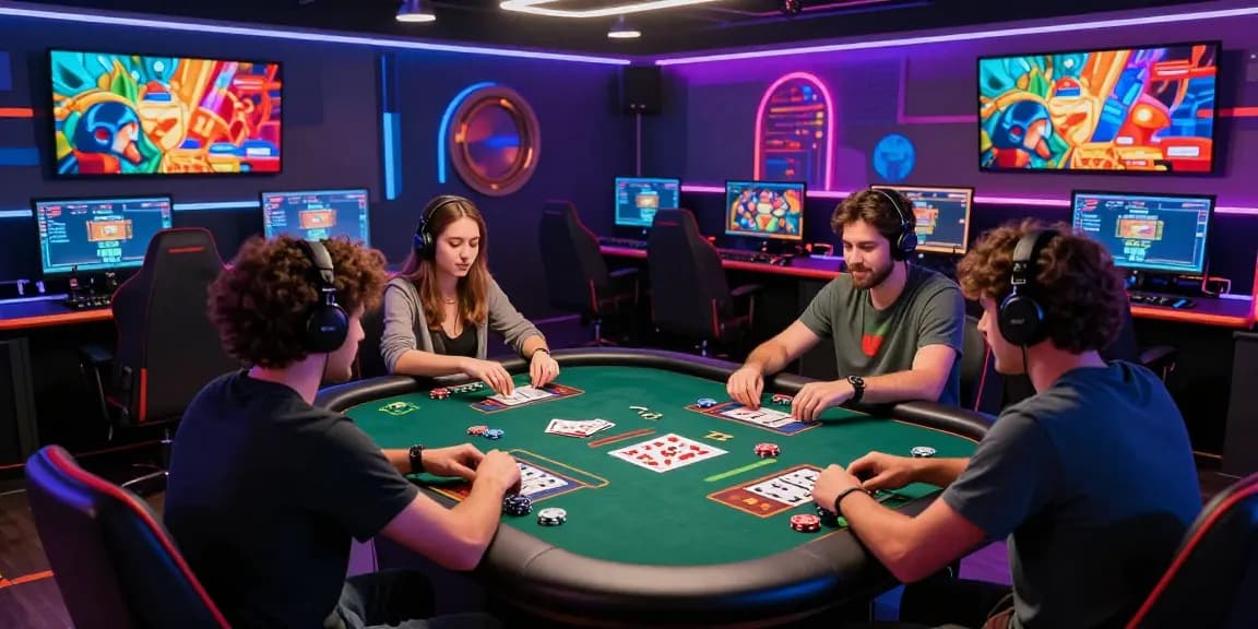 Exciting online gaming scene at https://bl555.investments/ with diverse players, vibrant graphics, and dynamic atmosphere.