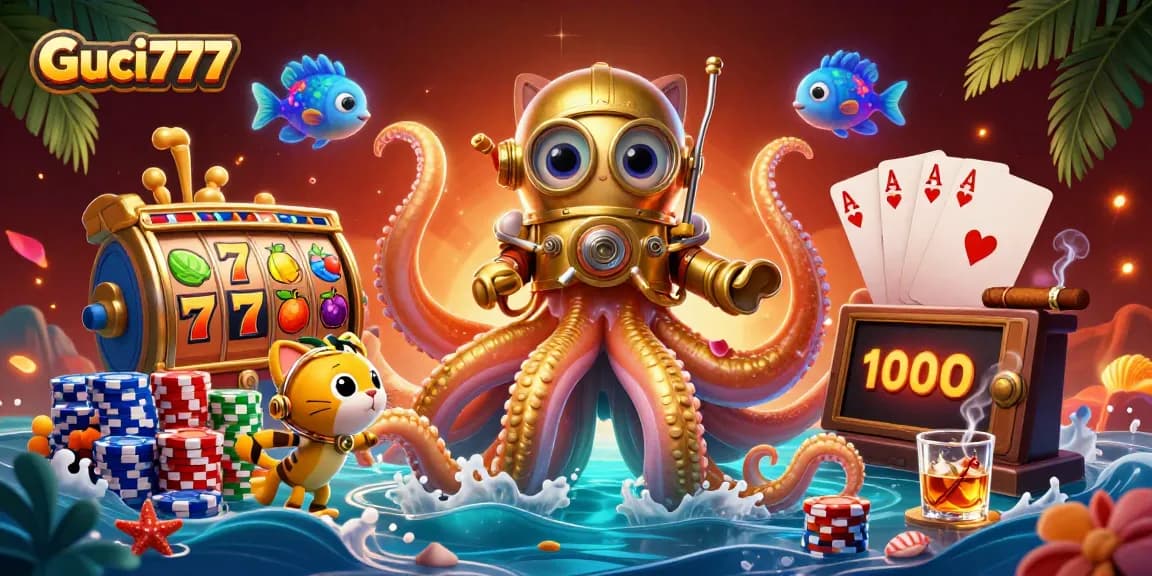 Guci777 menawarkan pengalaman bermain slot yang seru dengan petualangan laut yang menakjubkan.