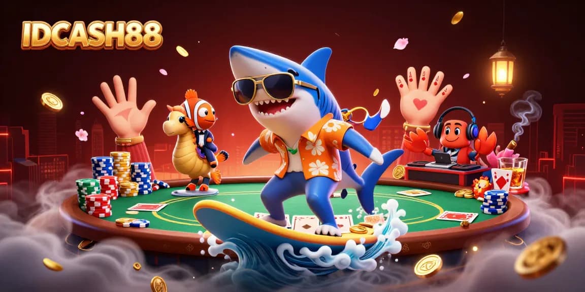 Experience exciting poker adventures with IDCASH88 in a dynamic casino scene.