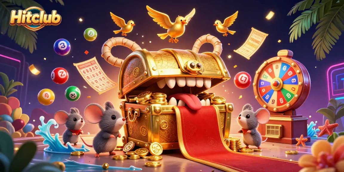 Hitclub offers a thrilling lottery experience with bouncing balls and dynamic games.