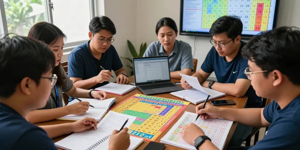 Analisis angka untung togel oleh para pemain dengan grafik dan data di meja.