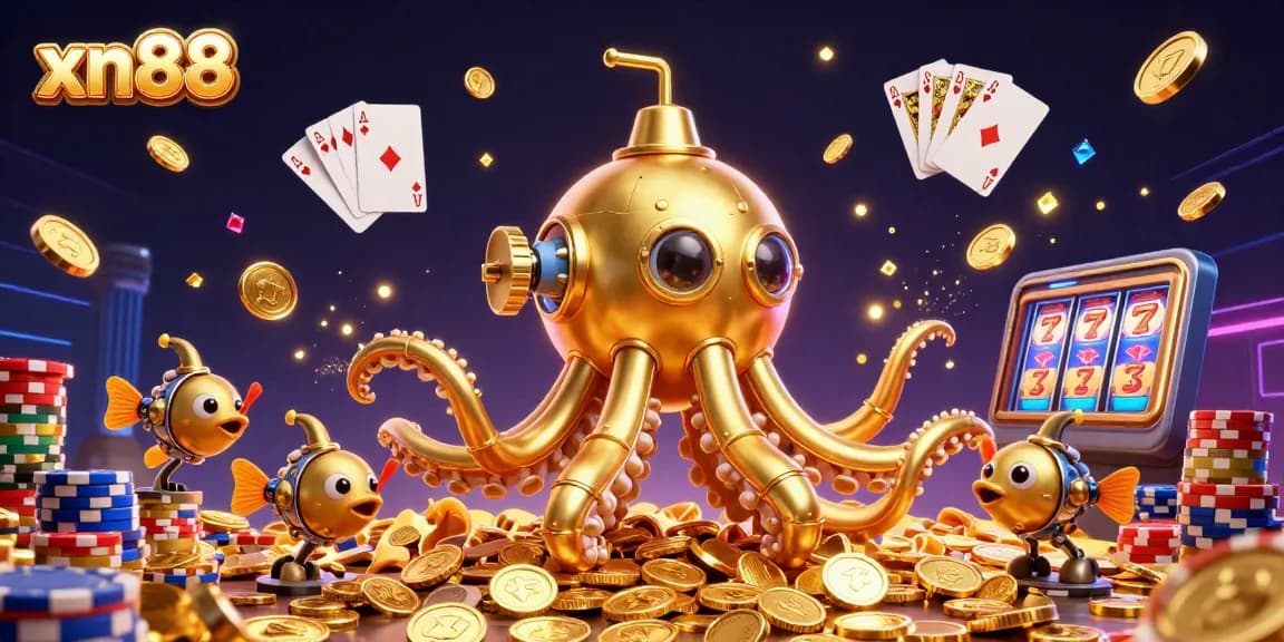 Experience thrilling gameplay at xn88 with golden kraken and dynamic casino elements.