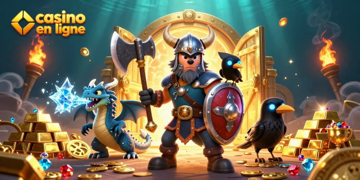 Gagnez au casino en ligne avec des jeux immersifs et des trésors éblouissants