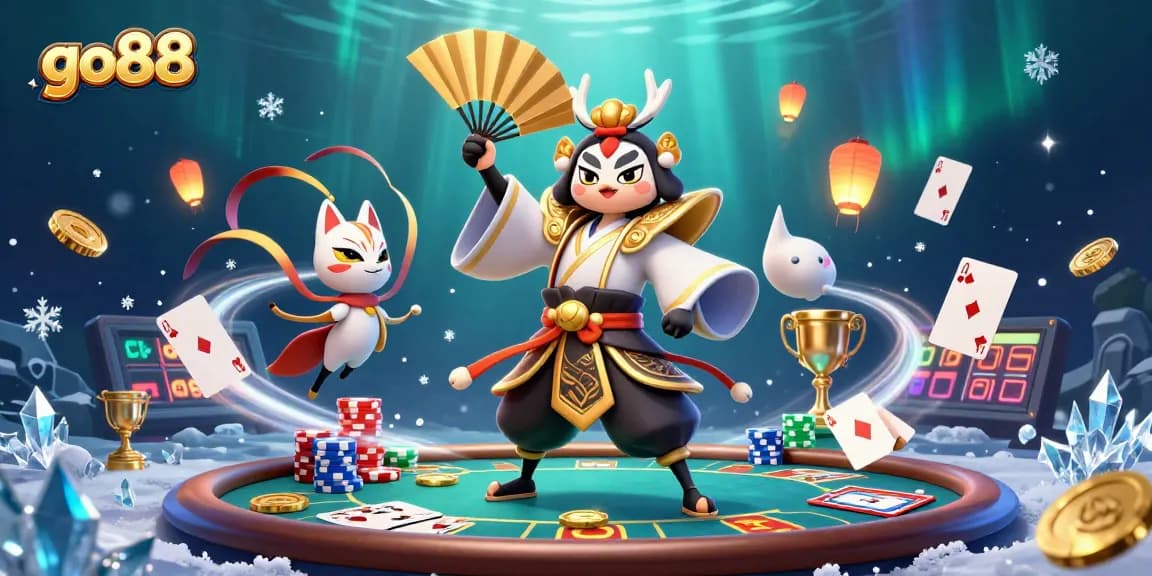 Engage in high-stakes poker games at go88 while surrounded by dynamic characters and thrilling elements.