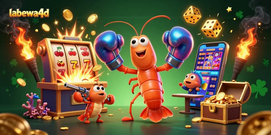 Permainan slot penuh warna dari labewa4d dengan jackpot melimpah serta karakter menyenangkan.