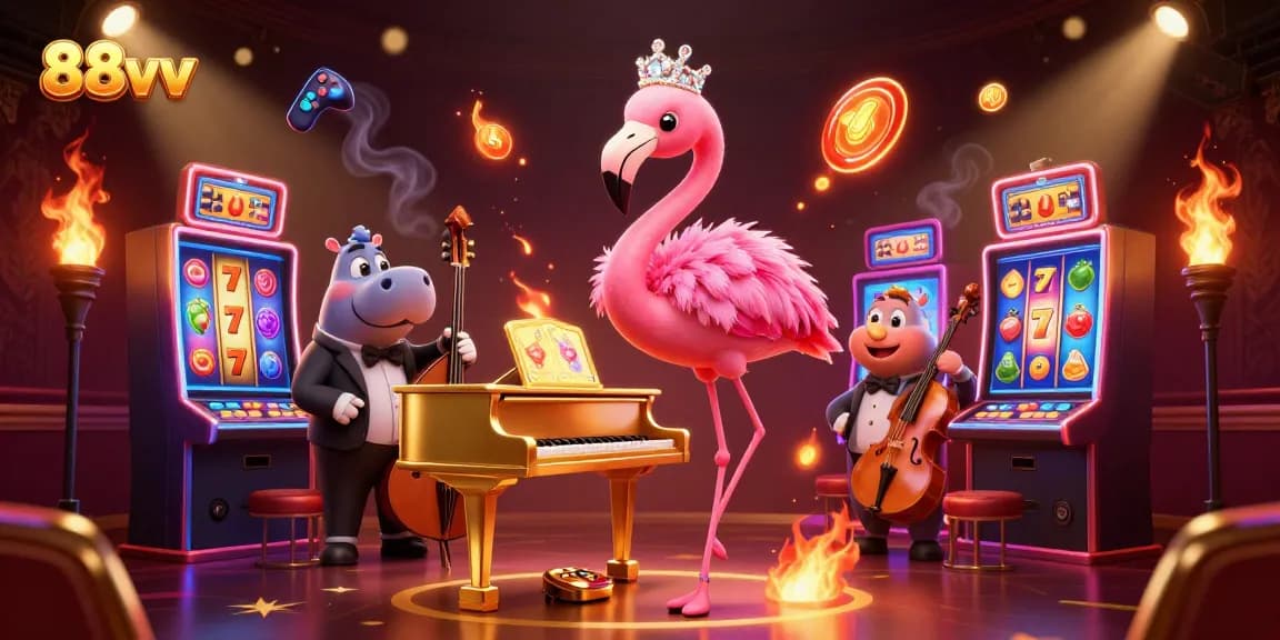 Play and win big with 88vv's exciting slot machines, vibrant characters, and dazzling ambiance.