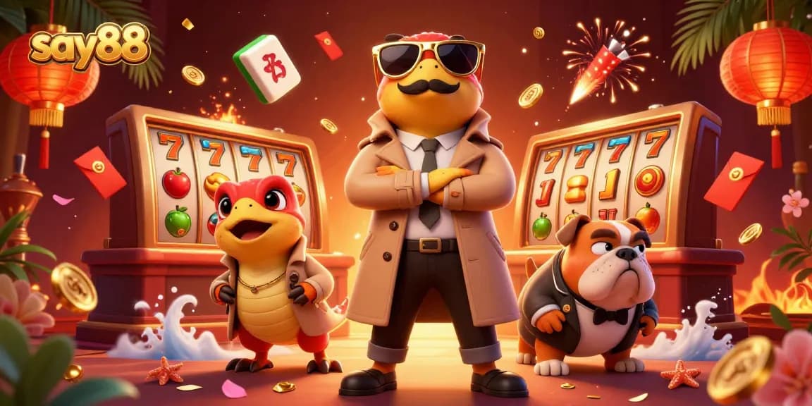 Discover thrilling gaming action at say88 with raptors betting in a vibrant casino lounge.