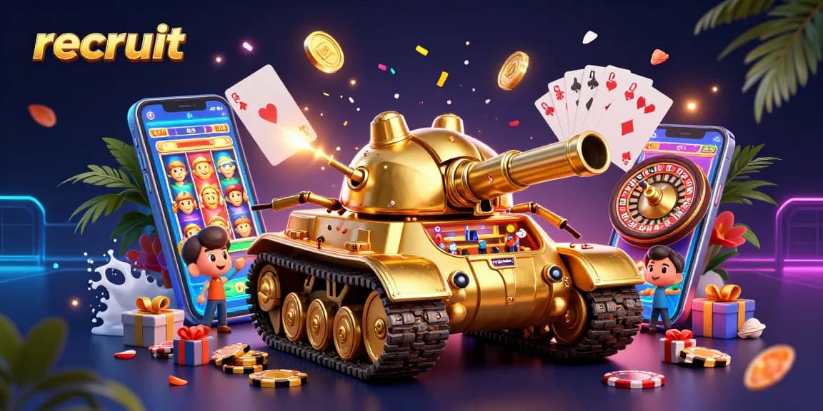Recruit your wins at the vibrant casino with reels spinning and gold coins flying!