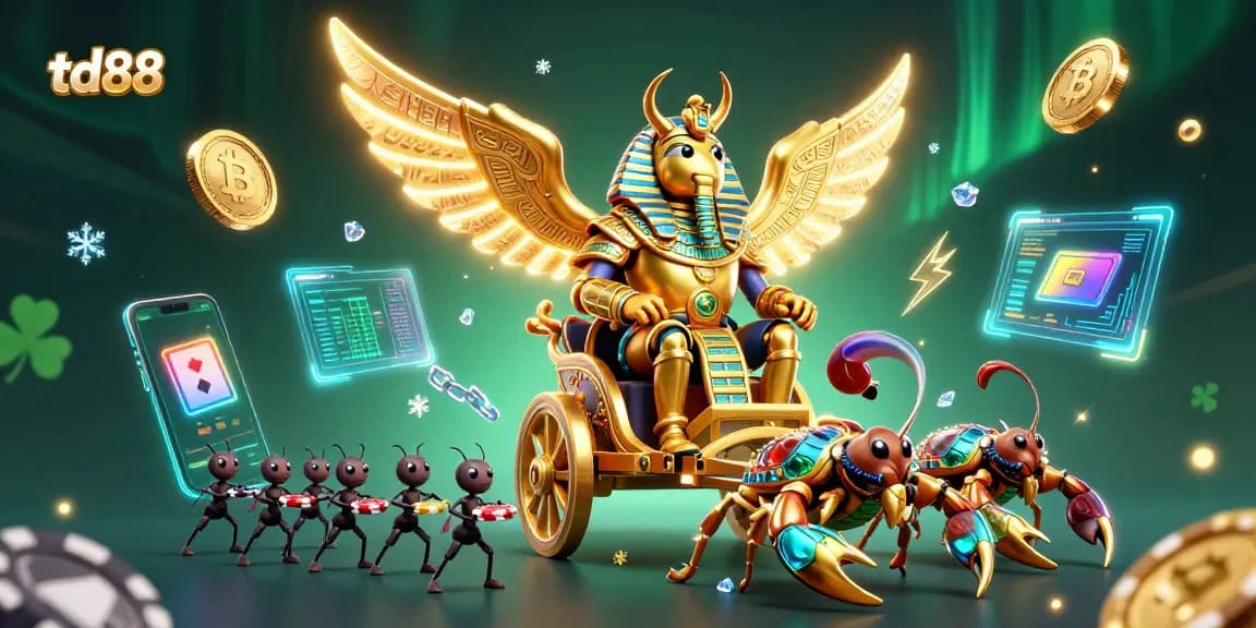 Engage in thrilling gameplay at td88 with 3D cartoon visuals showcasing vibrant cartoon characters and crypto elements.