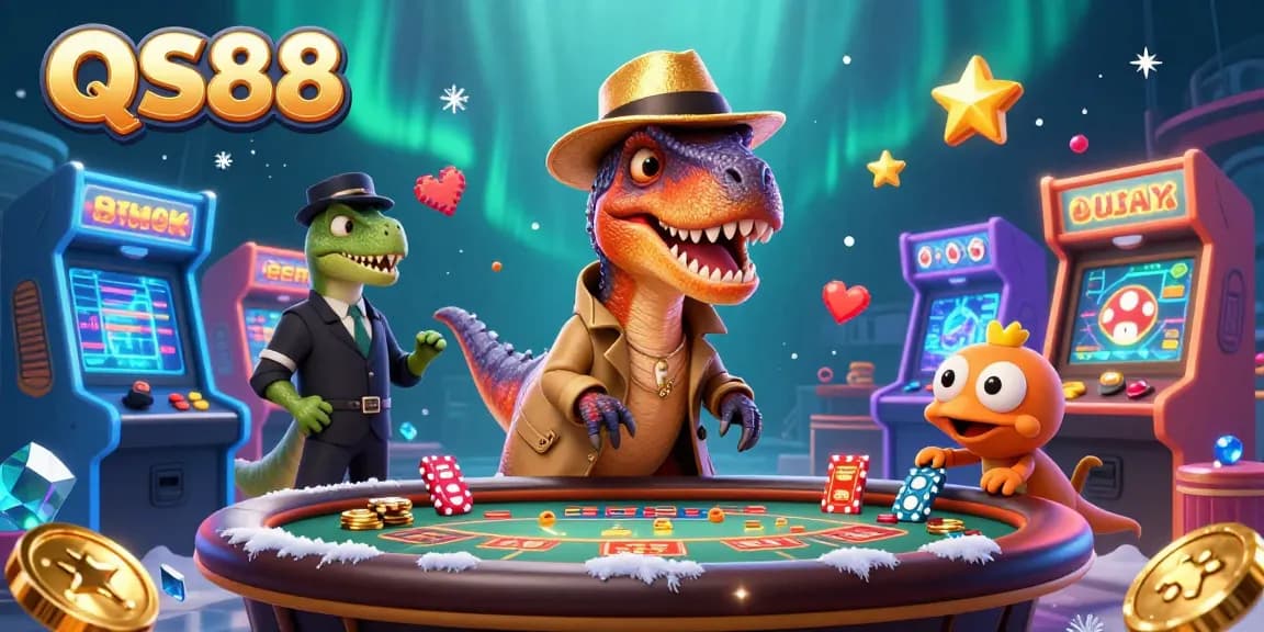 Experience the thrill of betting at QS88 with top-tier gaming in a vibrant casino atmosphere featuring various games.