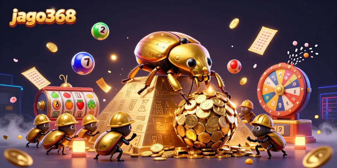 Experience exhilarating slots with jago368, showcasing vibrant symbols and dynamic gameplay.