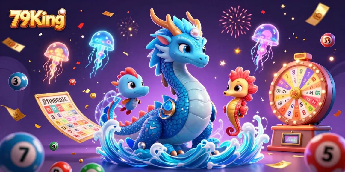 Experience thrilling gaming action like 79King with animated characters, magical elements, and vibrant casino fun.