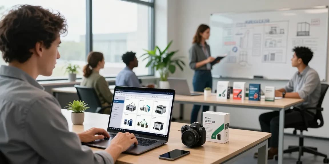 Explore ROKOK88 marketplace for industrial solutions in a modern professional setting.