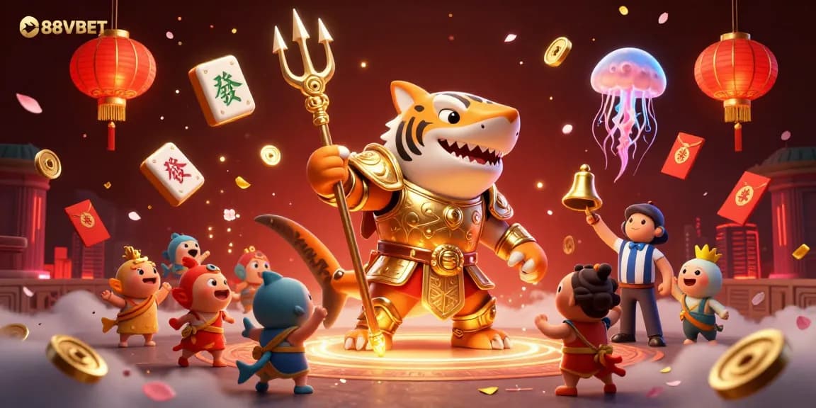 Experience thrilling gaming action with 88VBET featuring an underwater colosseum filled with excitement.