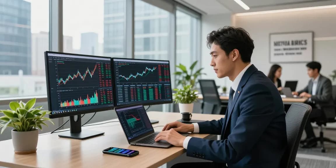 Explore strategies to buy in BRICS crypto in a modern financial consultancy setting.