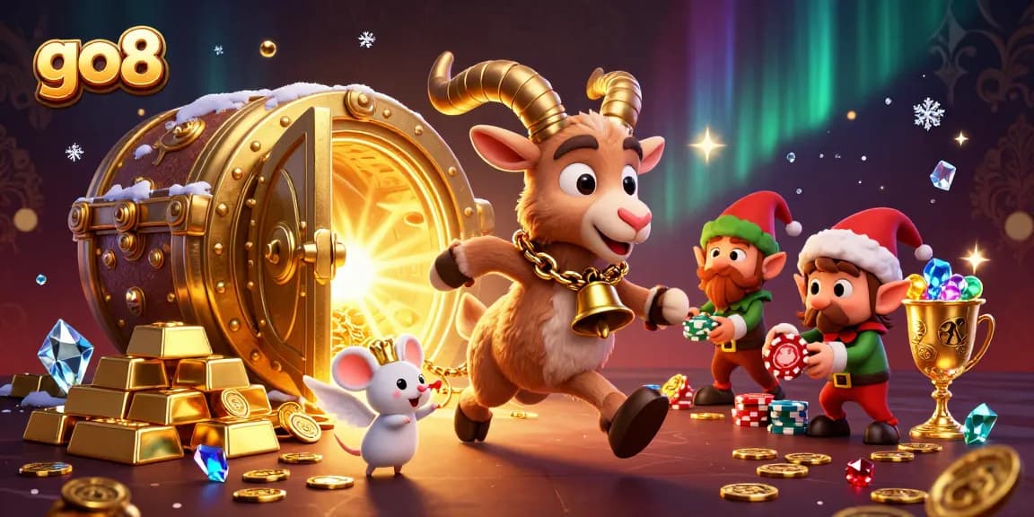 Engage with go8's thrilling holiday-horror casino featuring Krampus, chips, and treasures.