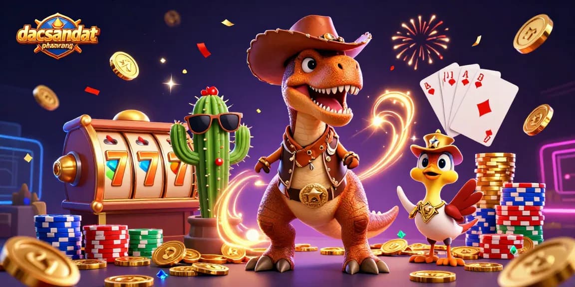 Experience exciting wins at dacsandatphanrang with vibrant 3D casino characters and games.