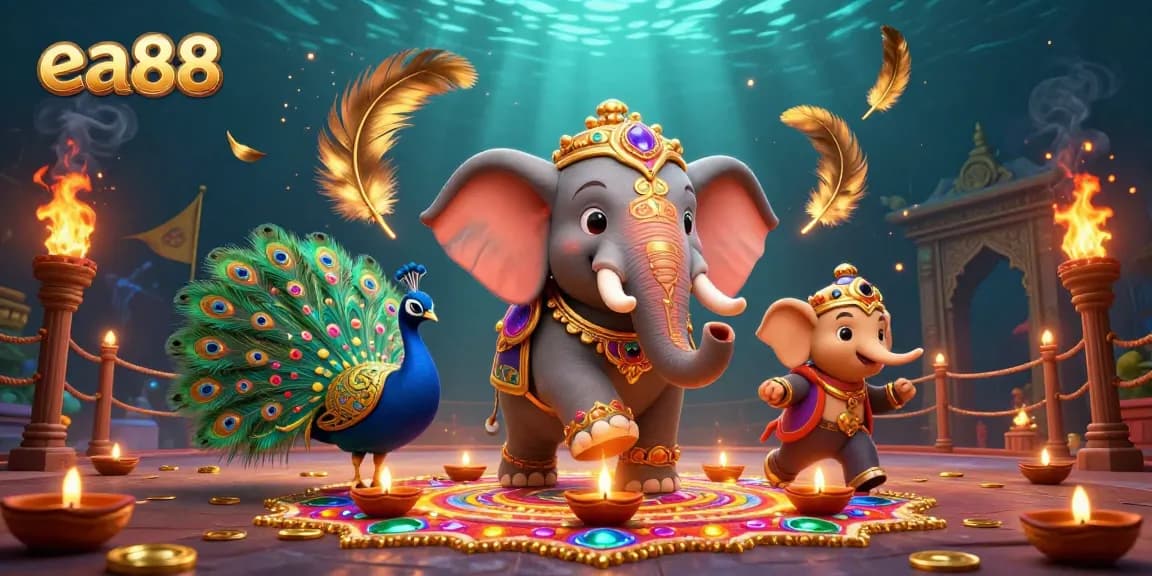 ea88 players enjoying the vibrant world of online gambling with engaging visuals and exciting game elements