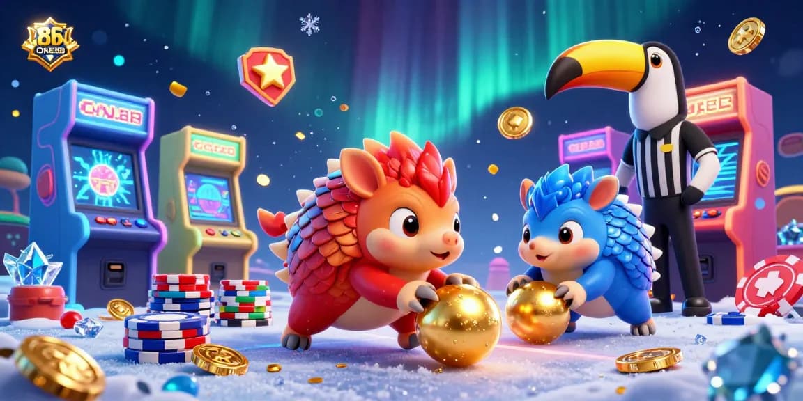 Engage in thrilling gameplay at ONE88, where neon pangolins roll poker chips and golden rewards.