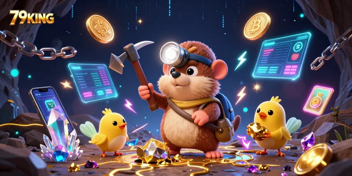 Engage with exciting gaming adventures at 79KING, featuring vibrant treasure hunting and crypto elements.