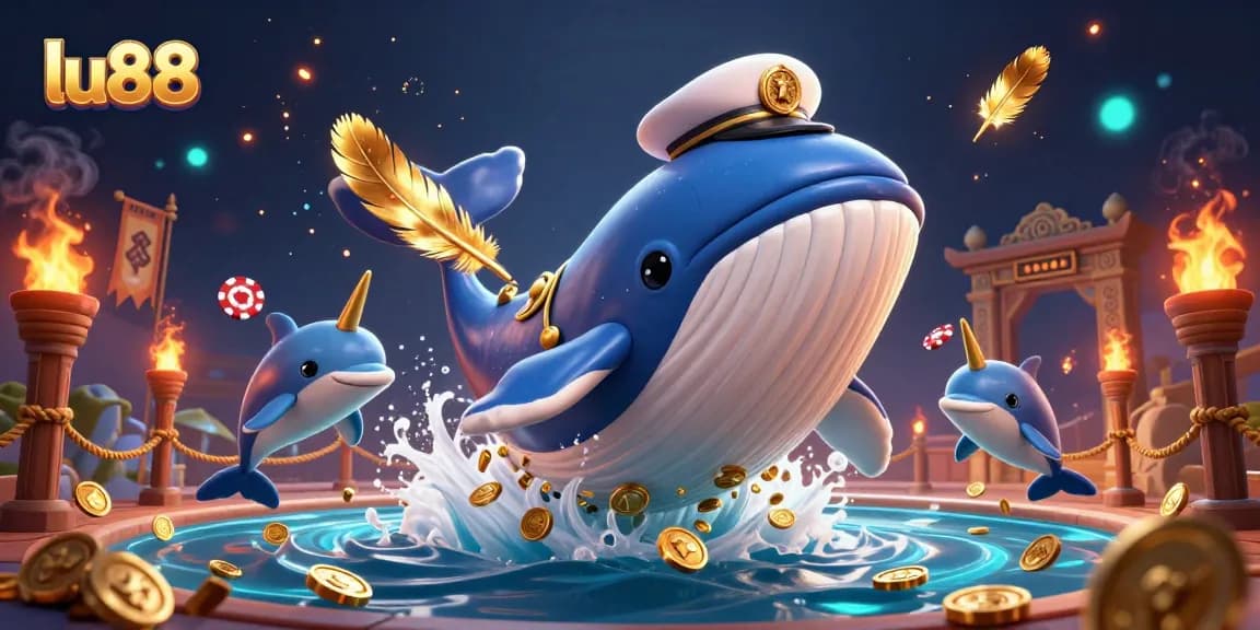 Experience thrilling gameplay at lu88 with a vibrant 3D portrayal of casino fun and winning excitement.