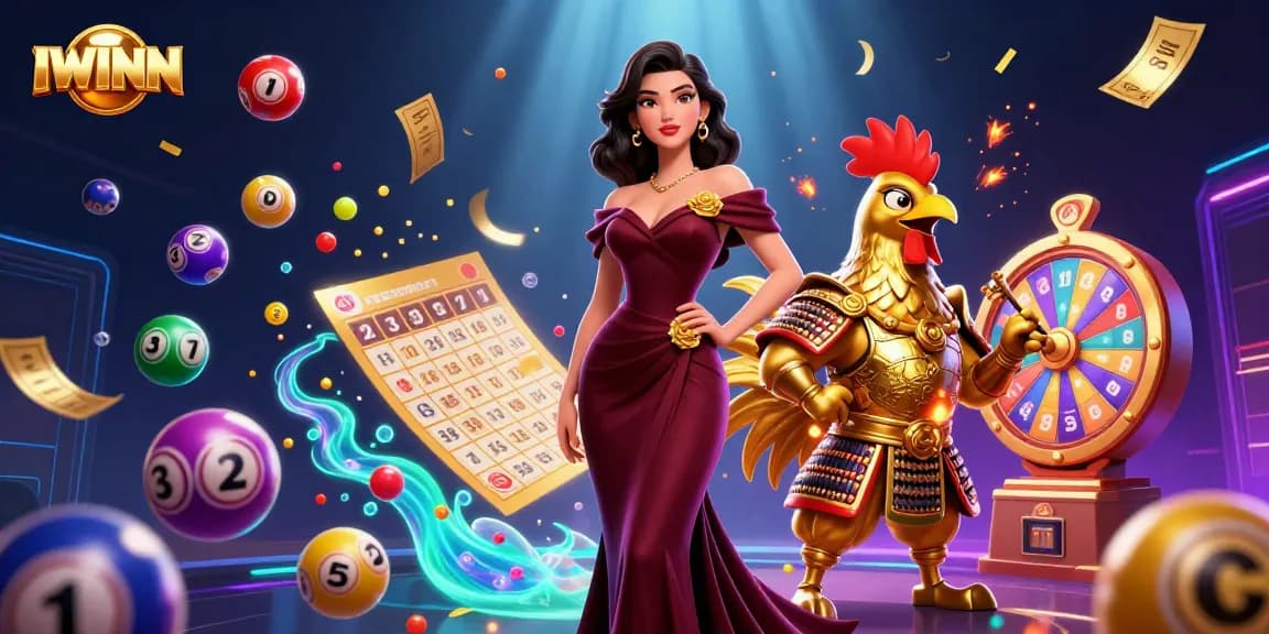 IWINN welcomes players to an exciting gaming experience with dynamic lottery elements and glamorous visuals.