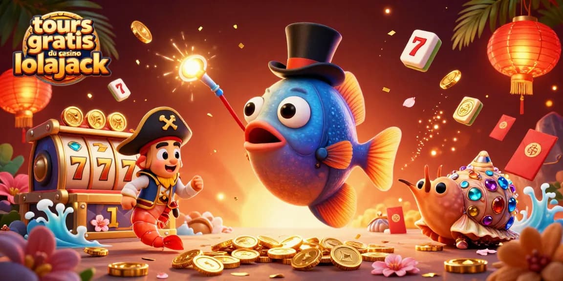 Experience the thrill with tours gratuits du casino lolajack, featuring vibrant characters and dynamic casino elements.