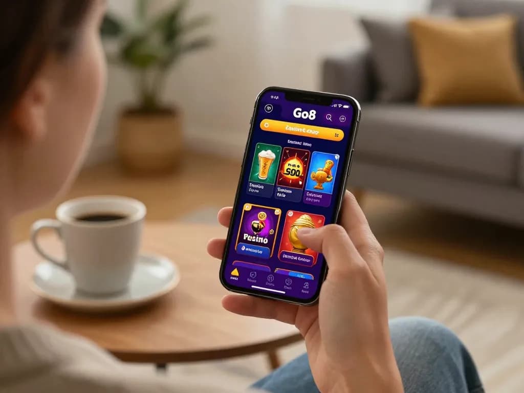 Engage with the Go8 đăng nhập for exciting online gambling experiences on your smartphone.