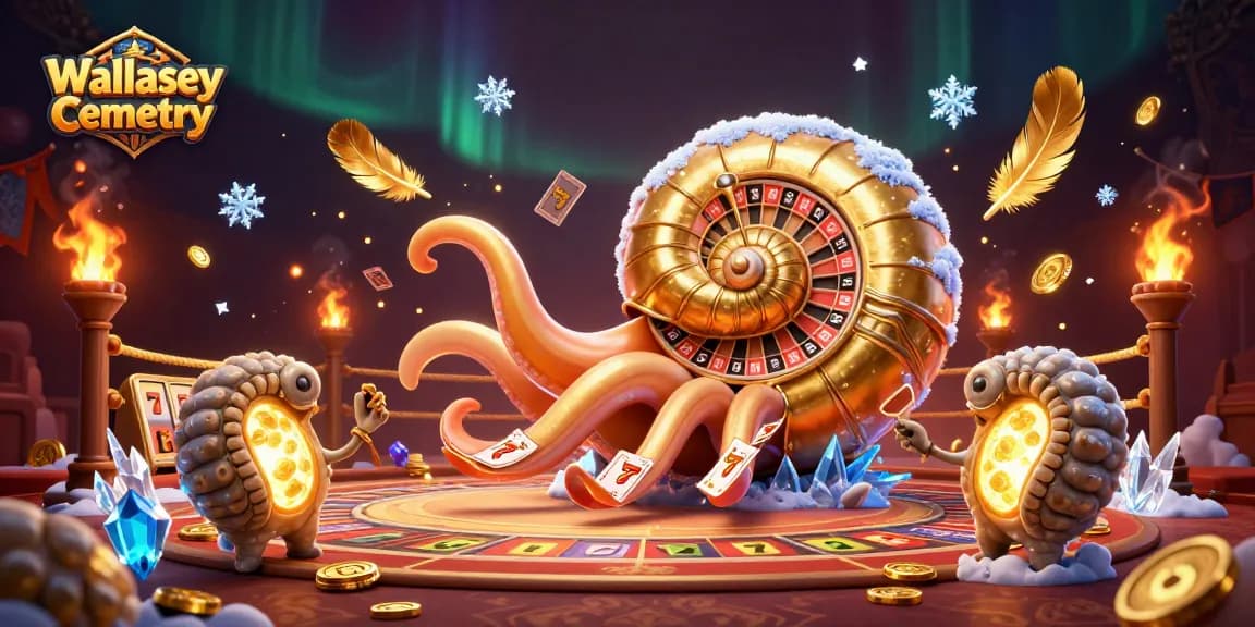 Experience diverse gambling thrills at Wallasey Cemetery with glowing casino elements.