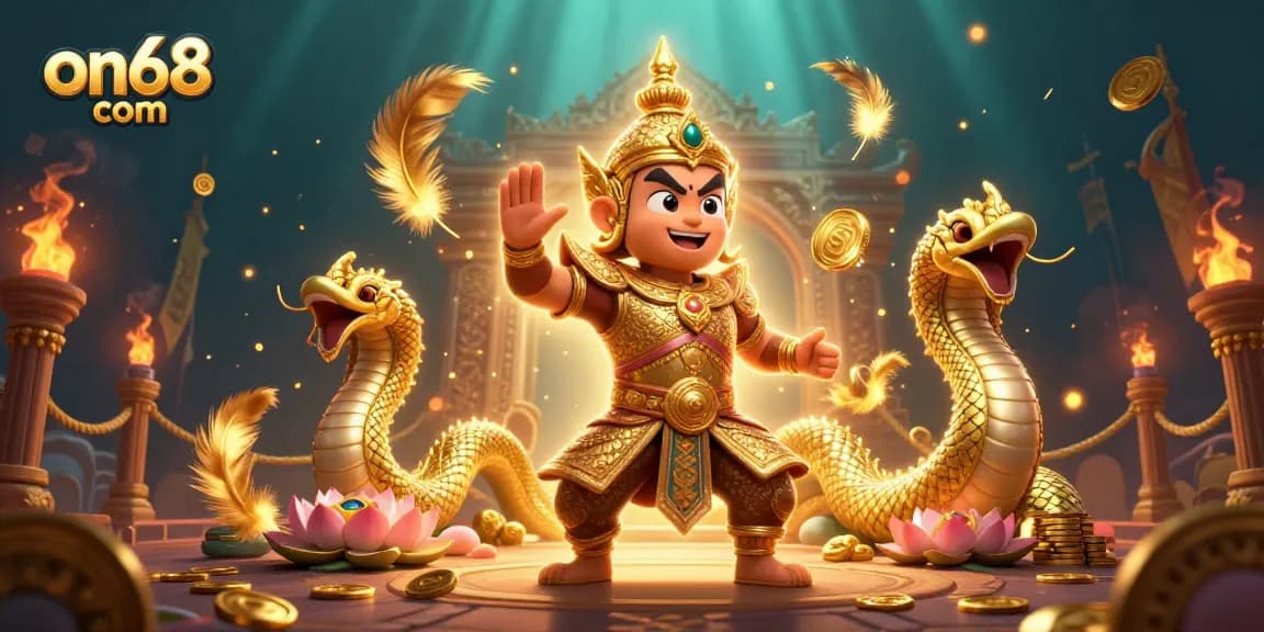 Engage in thrilling action at on68 com with dynamic characters and vibrant gambling elements.