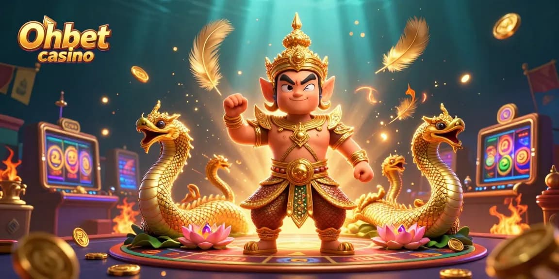 Engage with Oxbet casino's vibrant slots experience featuring ancient Thai guardians