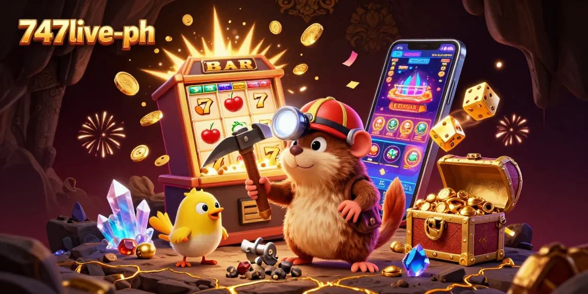 Play thrilling games at 747live-ph with exciting slot machines and jackpots.
