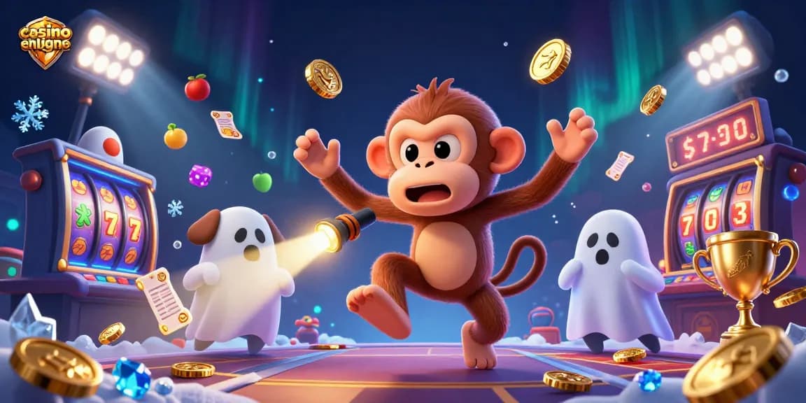 Jouez au casino en ligne avec des gains dorés et des éléments de jeu captivants dans une ambiance animée.