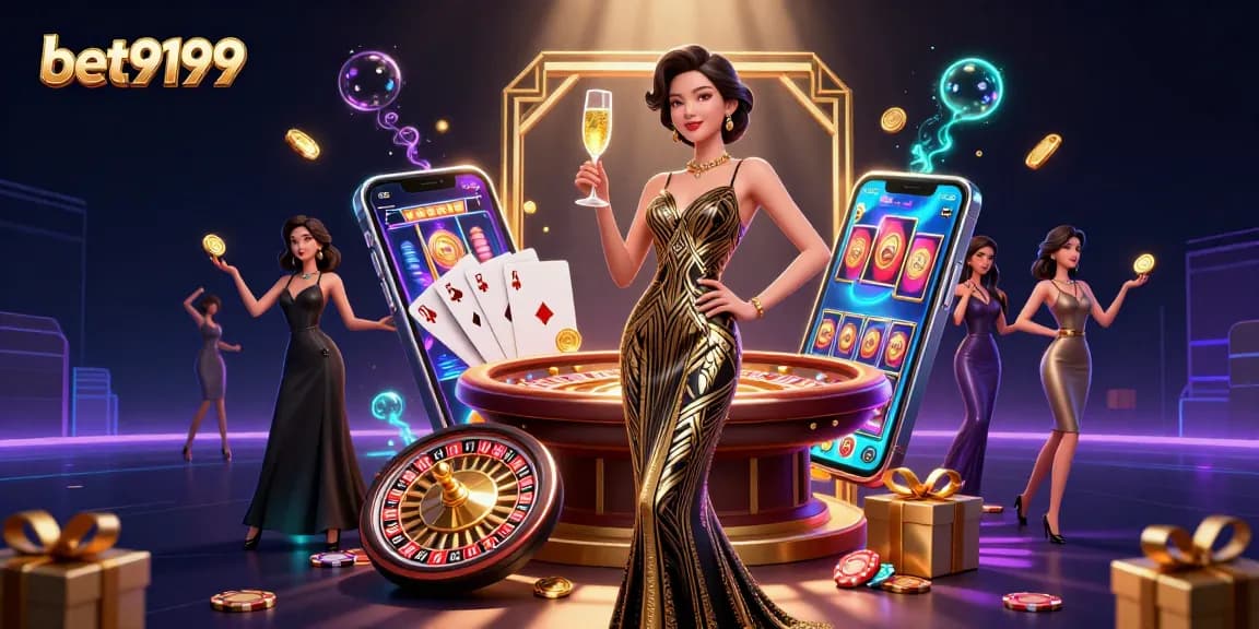 Experience thrilling gameplay at bet9199 with exciting slots and glamorous casino ambiance.