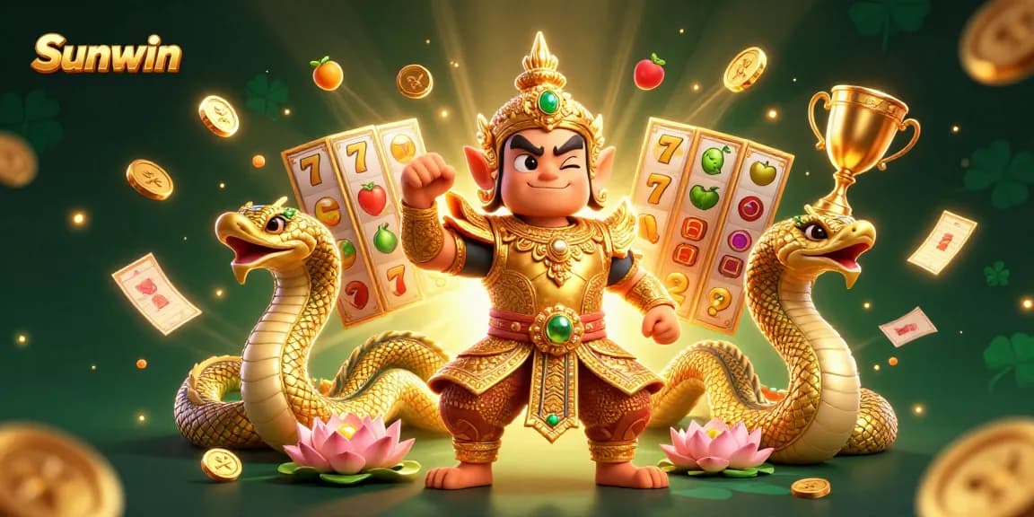 Engage with winning strategies at Sunwin's vibrant gaming community, featuring dynamic slot adventures.