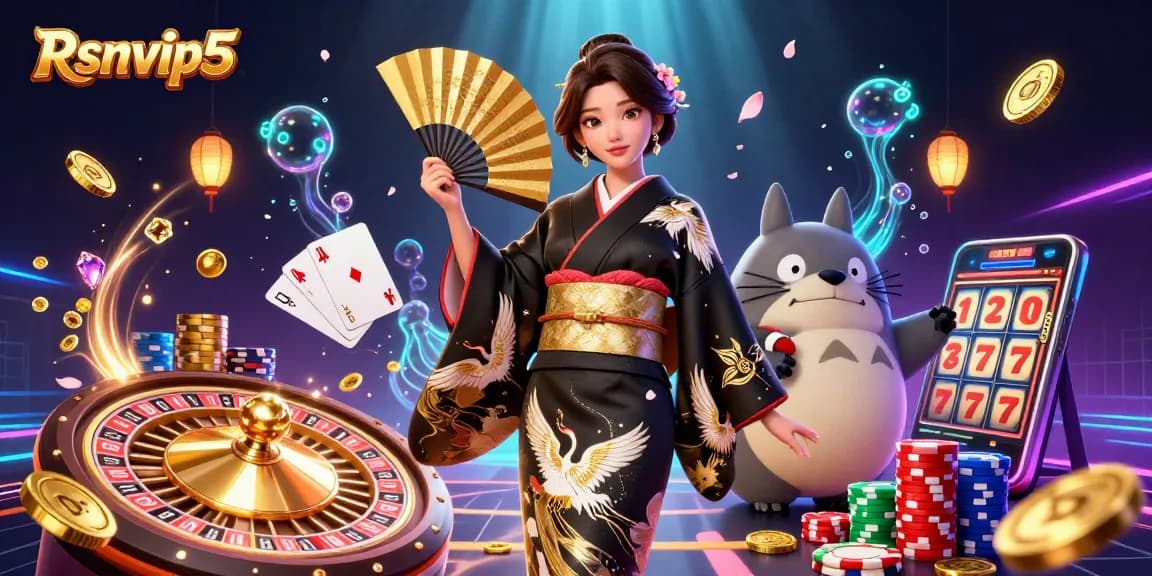 Putar untuk menang di Rsnvip5 dengan karakter 3D yang cerah di tengah koin yang mengalir dan permata yang menakjubkan!