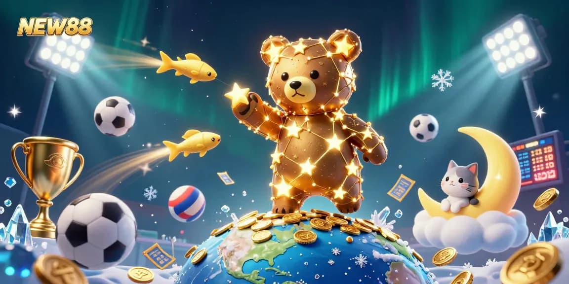 Experience the thrill of gambling with NEW88's exciting casino action and vibrant game atmosphere.