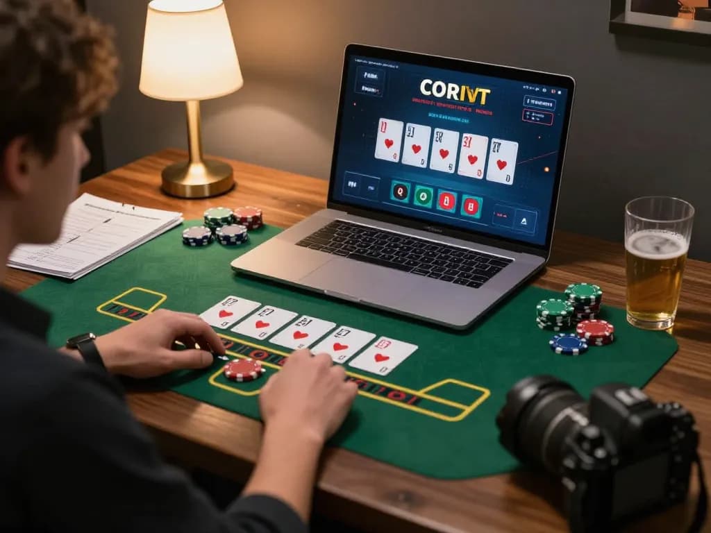 Player enjoying a live dealer blackjack game at DH88, actively placing bets and strategizing.