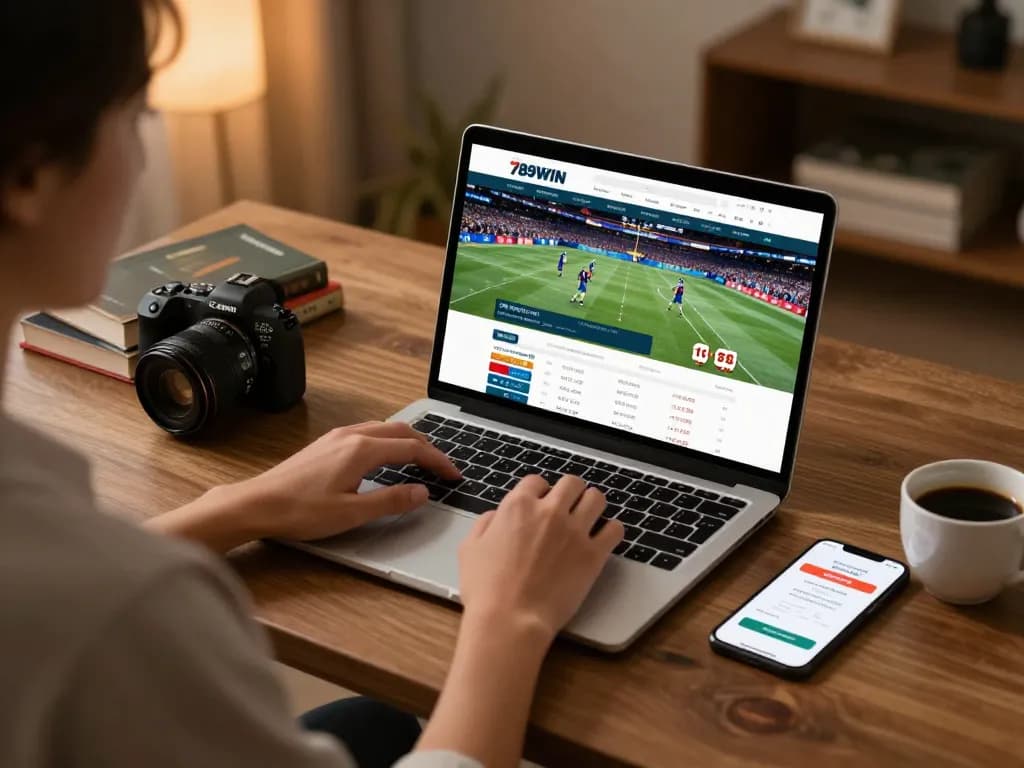 Using 789WIN platform for strategic sports betting from a cozy home setup.