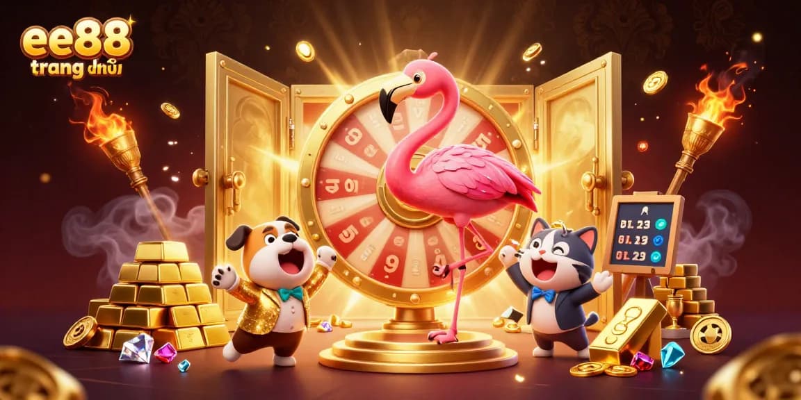 Spin the giant prize wheel at ee88 trang chủ for exciting casino rewards and treasures!