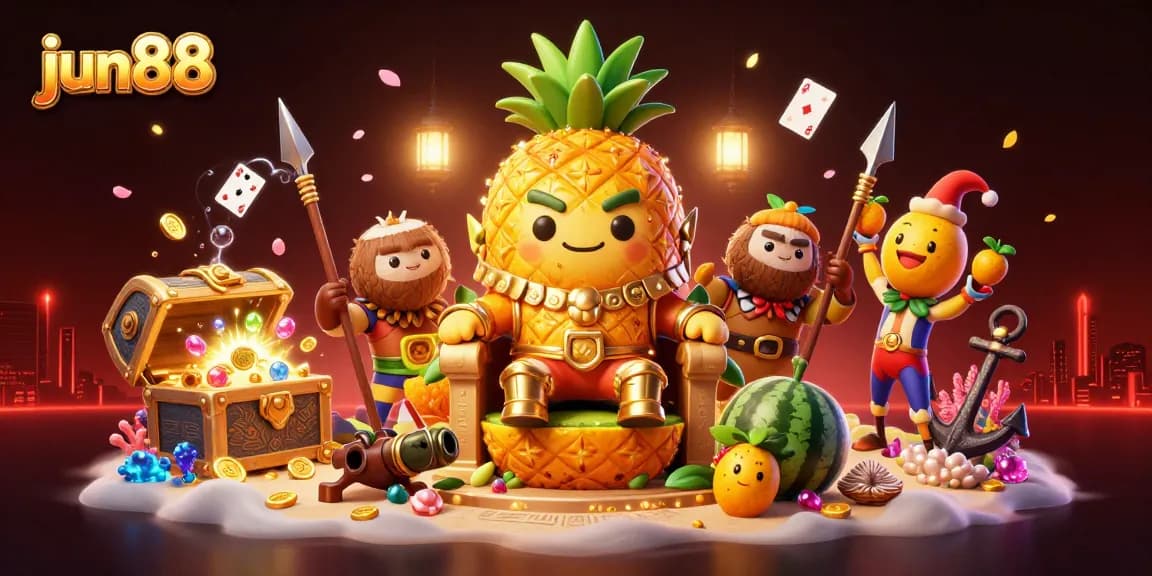 Experience the thrill of jun88 gaming with vibrant characters and exciting casino elements.