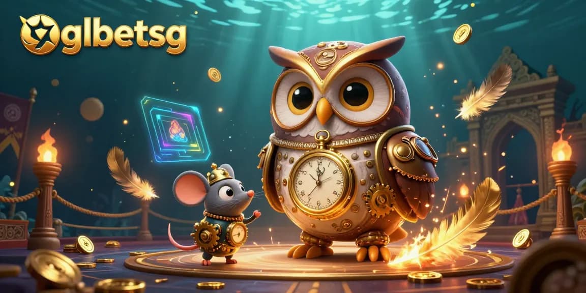 Bettors thrive with gglbetsg in a steampunk casino, featuring epic animated characters and dynamic gaming elements.