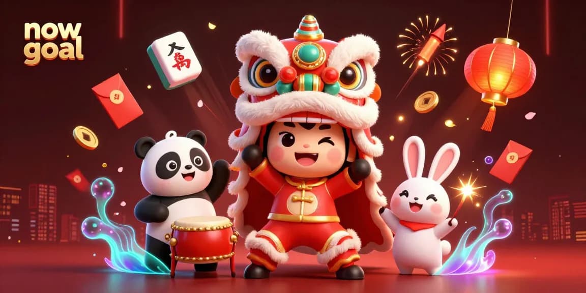 Experience thrilling real-time scores and odds at now goal with vibrant animated elements and lively characters.