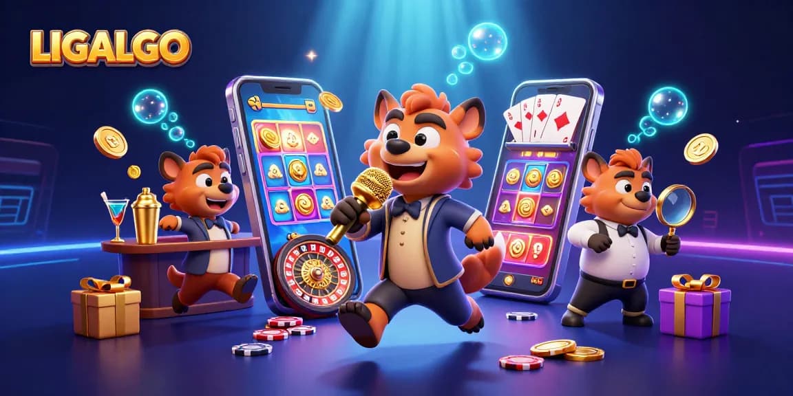 LIGALGO hyenas bring excitement to the casino with vibrant gaming elements and fun atmospheres.