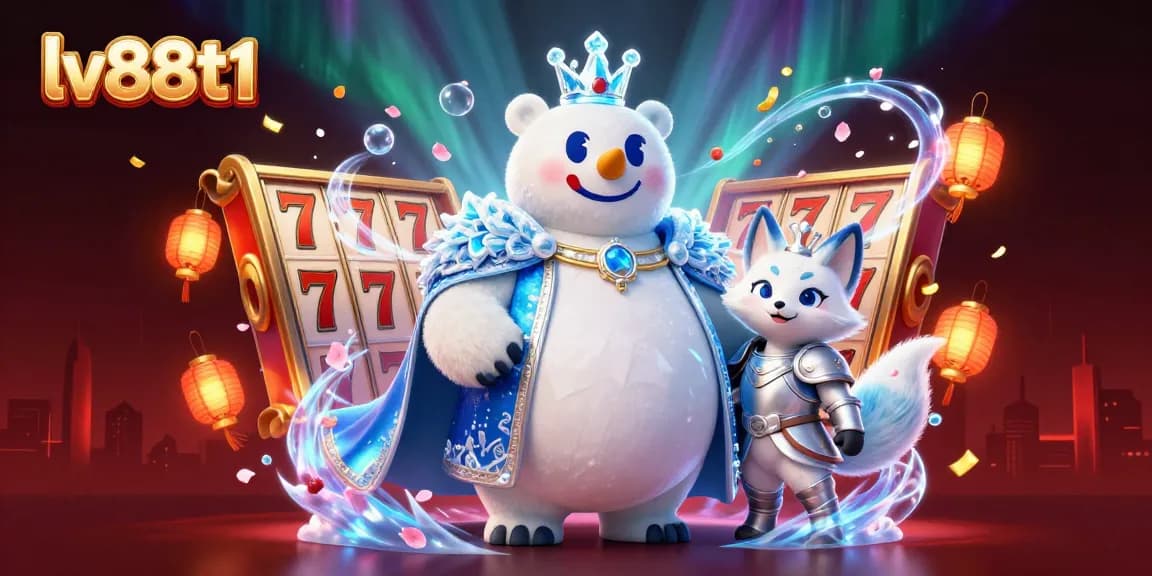 Engage with the vibrant gaming world at lv88t1 featuring the ice king polar bear and dynamic slot elements.
