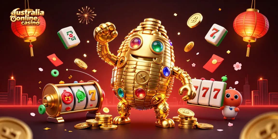 Engage in exciting gameplay at australia online casino with vibrant characters and rich visual elements.
