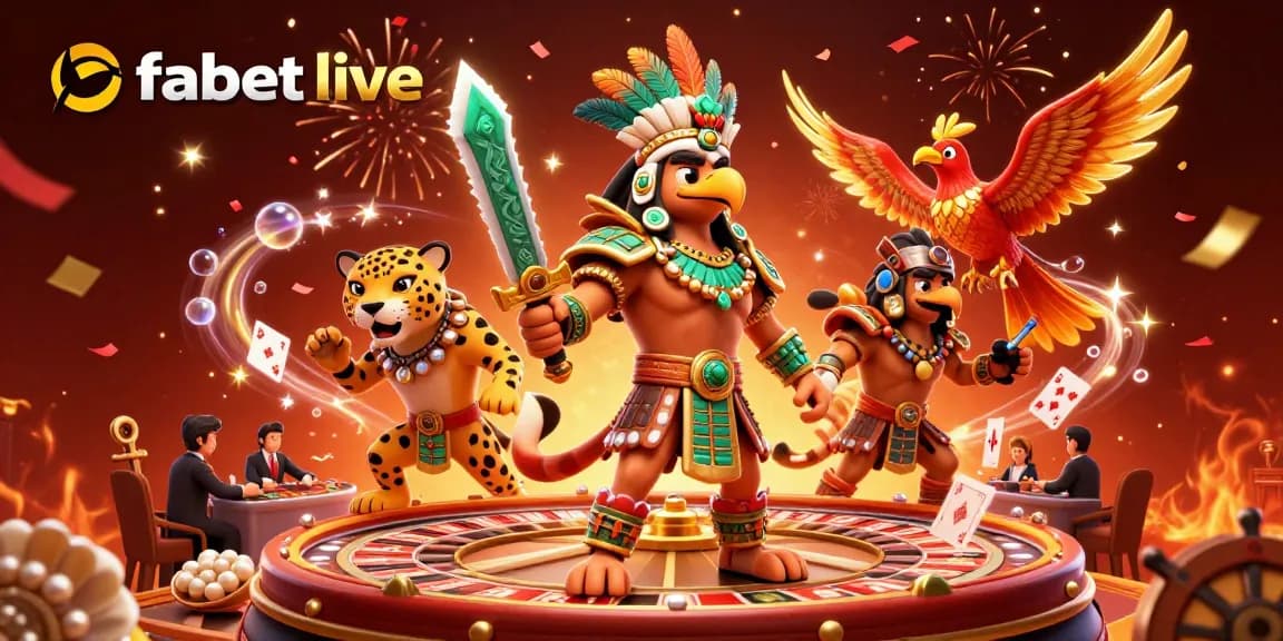 Experience thrilling gameplay at fabet live with 3D characters and casino action.