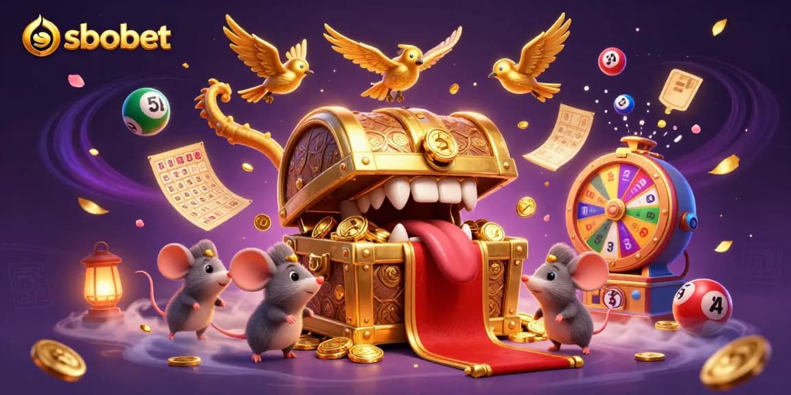 Menangkan taruhan sbobet dengan jackpot luar biasa dan hadiah besar dalam ilustrasi kasino yang mengesankan.