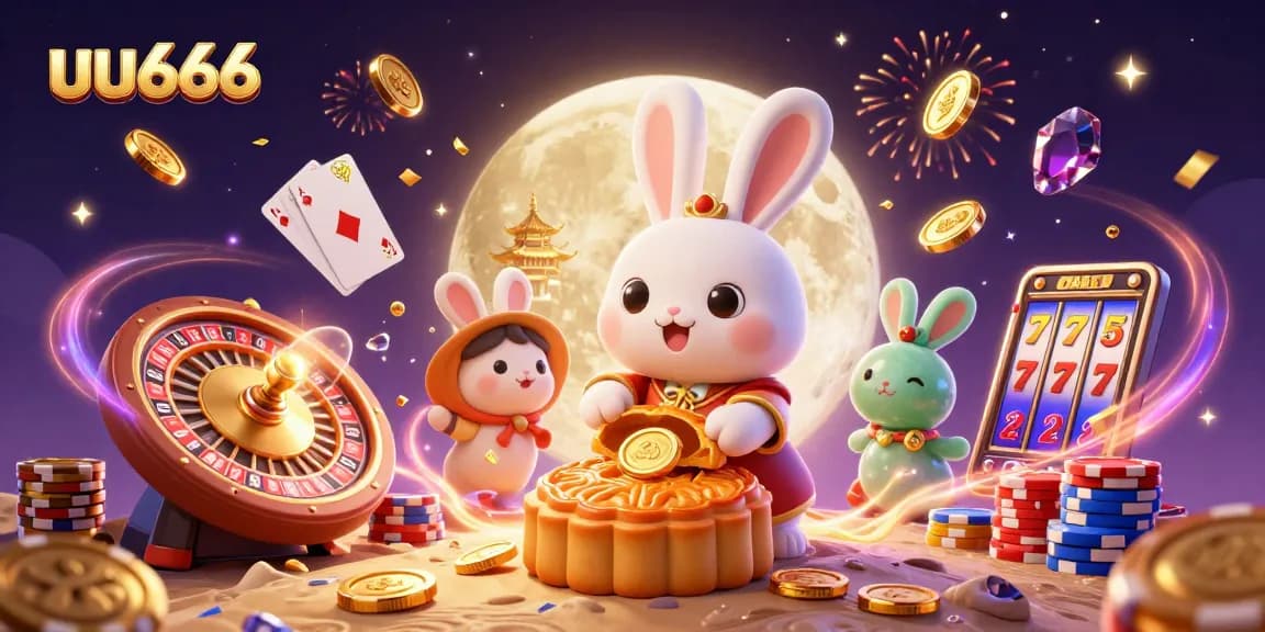 Win big with uu666 while witnessing magical moments with a rabbit and casino treasures.